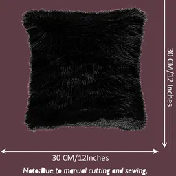 pickkart Microfibre Solid Cushion Pack of 2 image 3