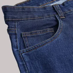 kotty Women Flared High Rise Dark Blue Jeans image 3
