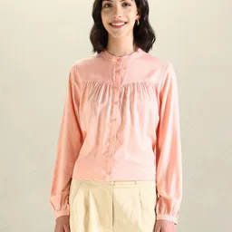 u.s. polo assn. Women Relaxed Fit Fit Solid Casual Shirt-picture-12