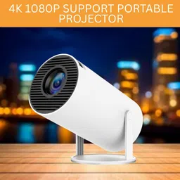 Clairbell Protable Projector for Home 4K Support With Built-in Apps Netflix, YouTubeT126 (4500 lm / 1 Speaker / Wireless / Remote Controller) Portable Projector-picture-30