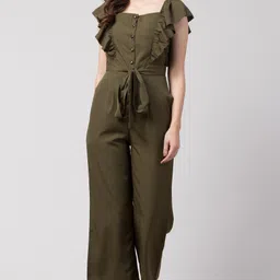 slenor Solid Women Jumpsuit-picture-13