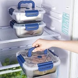 brahmani food storage container with blue handle 1 Containers Lunch Box image 5