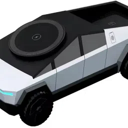 Fitpro Cybertruck-like Desktop Decor | 3-in-1 Wireless Charging Station | Charging Pad image 2