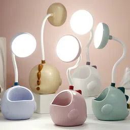 gesto Desk Lamp| 360° Rotation Eye Protection| Rechargable Battery Operated| Reading Study Lamp-picture-45