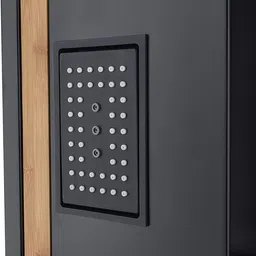 MMTC Arcane Stainless Steel Shower Panel System – SS304, Overhead Shower, Body Massage Glossy image 3