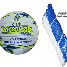 clark pu mashine stetch bestn qality volleyball with net Volleyball Kit-picture-31