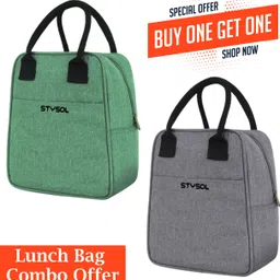 Tiffin/Storage Bag for Women Office & School Kids Waterproof Lunch Bag Waterproof Lunch Bag-image-0