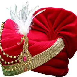 PANKSHRI ENTERPRISE Printed, Embellished Pagri image 2