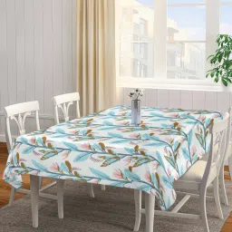 arrabi Multicolor Blended Cotton Leaf 72x52 Inches Table linen image 1