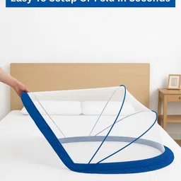 saheb bastralaya Crib-tent HDPE - High Density Poly Ethylene Washable Kids Mosquito Net image 3