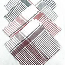shyam kripa Kitchen Clean Cloth Duster Check Print Wet and Dry Cotton Cleaning Cloth SET OF 12 PCS Multicolor Cloth Napkins image 3