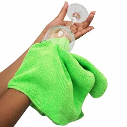 scart Microfiber Cloth (Pack of 4 Pcs.) Multicolor Cloth Napkins image 4