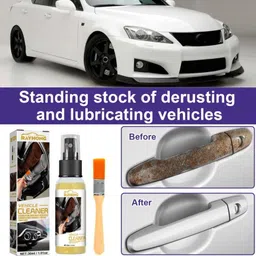 rustcare Metal Rust Remover, Car Rust Remover Spray Metal Paint Cleaner Rust Conversion Aerosol Spray image 3