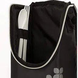 cello MF Steel Click 4 Containers Lunch Box image 4