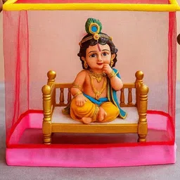 laxmi store MOSQUITONETGOPUSONALENGTH10 INCH WIDTH7 INCH HIGHT11 INCH PACK OF 3 Fibre Washable Infants Mosquito Net image 1