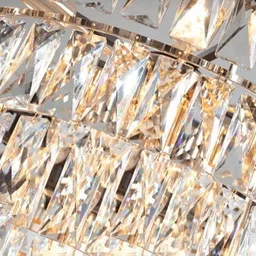 baslash 400 MM Black Mamba Round Chandelier For Living Room Bed Room Chandelier Ceiling Lamp image 3