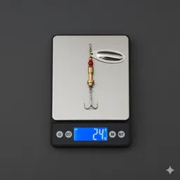 coral india Spinner Bait Brass Fishing Lure image 4