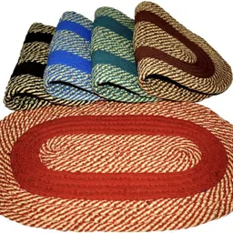 furnishhut 27 cm X 60 Jute Carpet image 1