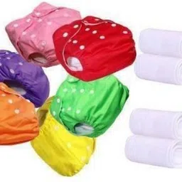 nigahia Washable Baby Diaper Premium Cloth Diaper Reusable Diaper, Washable Diaper, Adjustable Size, Waterproof(RN-76)-picture-22