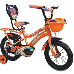 skyton Spiral 14 Inch Kids Cycle with Side Wheels Ideal for 2 to 5 Years Boys and Girls 16 T (inch) Road Cycle-picture-26
