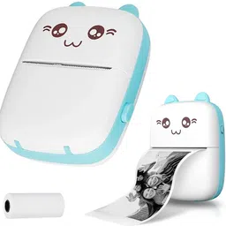 4uonly pocket printer Mini Printer Adhesive Paper Multi-function Label bqw6 Single - TextUsed For: Title, Compare-picture-28