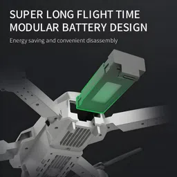 dronecamera E88 Pro Mini Drone | Dual HD Cameras & Dual Batteries | Long Battery Life | Drone image 3