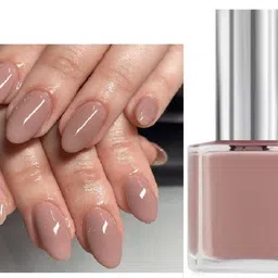 afaraxia High Shine Quick Dry Non Toxic Professional Nail Polish Dull peach-picture-11