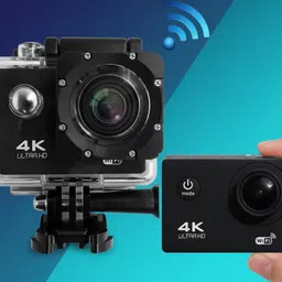DYNATAK Professional 4K Water Resistance Vlogging GoPro Camera, Helmet Camera 4k Sports and Action Camera-picture-23