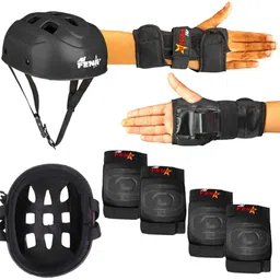 fena Skating and Cycling Kids Protective Set Of Safety Skating Guard Kit Skating Guard Combo-picture-20