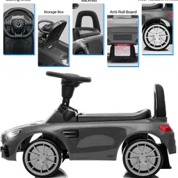 pandaoriginals BEETLE CAR WITH MUSIC AND LIGHTS, 1-4 YRS, NON BATTERY OPERATED image 3