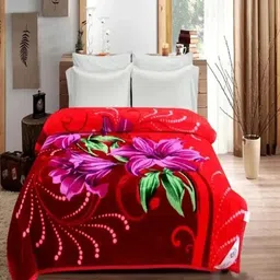 la verne Floral Double Mink Blanket for Heavy Winter-picture-44