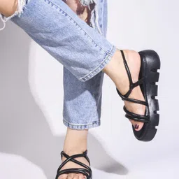 jm looks Women Wedges Sandal image 4