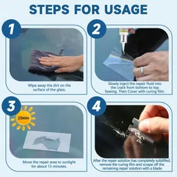 elifixwaygo ELITE Fix Cracks & Chips Quickly Professional Auto Glass Repair Kit -Pack1 Windshield Repair Kit image 4