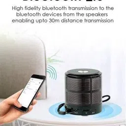 NKL Multimedia 188 High Bass 10 W Bluetooth Party Speaker image 4