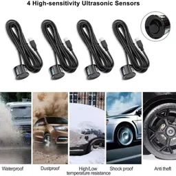 sbstore Car Premium 4 Black Reverse Parking Sensor-AP25N658 Car Premium 4 Black Reverse Parking Sensor-AP25N658 Parking Sensor image 3