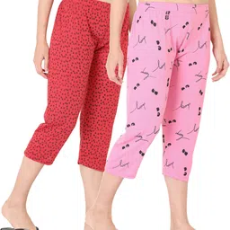 apr global Women Multicolor Capri image 1