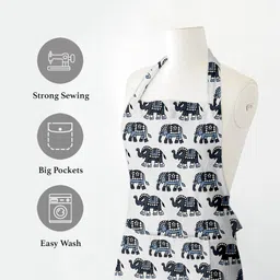 oasis Cotton Home Use Apron - Free Size image 2