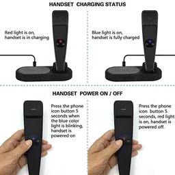 F5 SmartTech Intelligent 2 in 1 Fast Wireless Charging Pad and Bluetooth Handsfree Mobile Charging Pad image 4