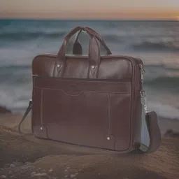 house of common Men & Women Brown Messenger Bag-picture-14