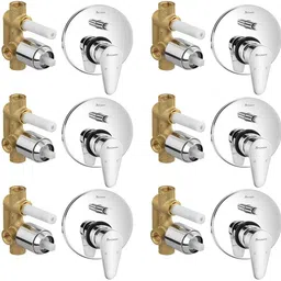 parryware Uno concealed Diverter Body with Concealed Upper Part set of 6 pic 016 Faucet Set-picture-14