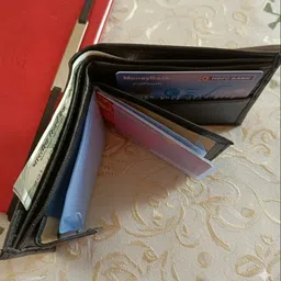 shuviramerchant Men Casual Black Artificial Leather Wallet image 3