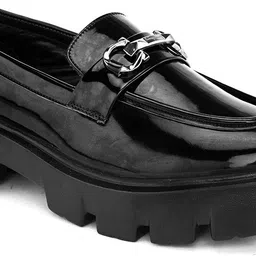 asteroid Mens Chunky Loafer Fancy Premium Luxury Height Increase Black Color Casual Shoes Loafers For Men image 4