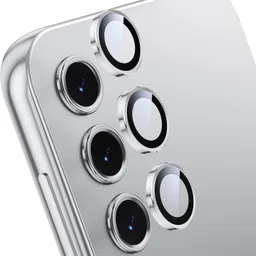 Besmon Back Camera Lens Glass Protector for for Samsung Galaxy A15 Camera Lens Protector Case Cover Shockproof Film Silver-picture-30