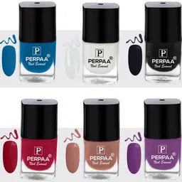 PERPAA Set Of 6 Trendy Quick-Drying & Long-Lasting Gel Based Nail Polish - 5ml Each image 4