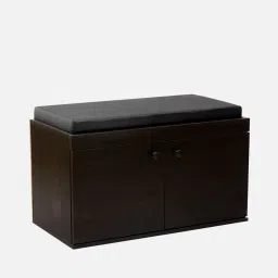 green soul Fortuna 2 Door Shoe Rack In Brown Colour image 3