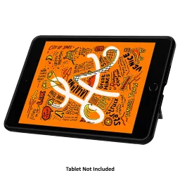 spigen Tough Armor TECH Polycarbonate Back Cover for Apple iPad Mini 5 (Shock Absorption, Black) image 2