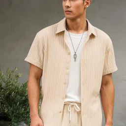 glori star Men Night Suit Set Multicolor Self Design-picture-33