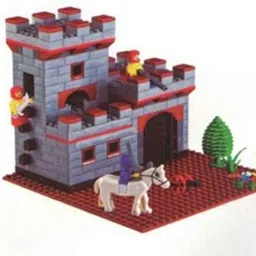 peacock toys & games Peacock Castle Set - 575 pieces - Premium Interlocking Blocks image 4