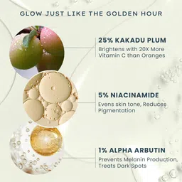 HYPHEN Brightening 5% Niacinamide 1% Alpha Arbutin Face Serum 25% Vit C Rich KakaduPlum image 5