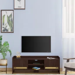 mintwud from pepperfry Daisen TV Console for TV's upto 50 inches In Wenge Finish image 1